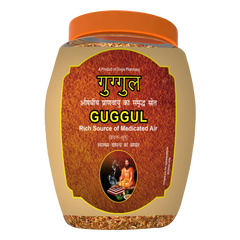 Patanjali Divya Guggul Havan Dhoop 250g Jar (20 Pcs) With Havan Of Ghee & Guggul 5kg