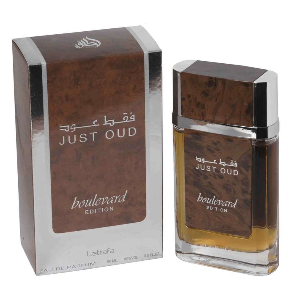 Lattafa Just Oud Boulevard Edition Eau De Parfum 90ml 3.0 Fl.oz. Unisex Fragrance | Perfect Gift