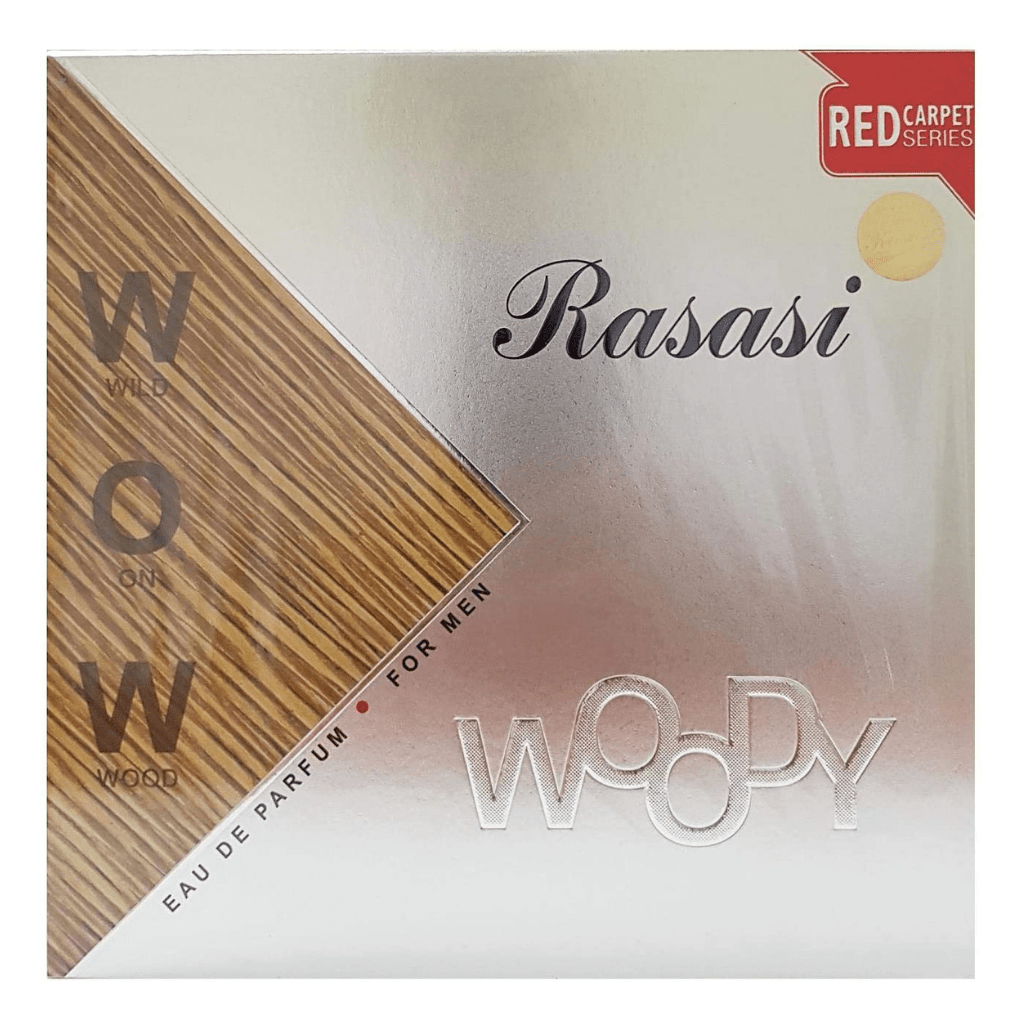 Rasasi Woody For Men Eau De Parfum 60ml 2.0 Fl.oz. Men Fragrance | Long Lasting