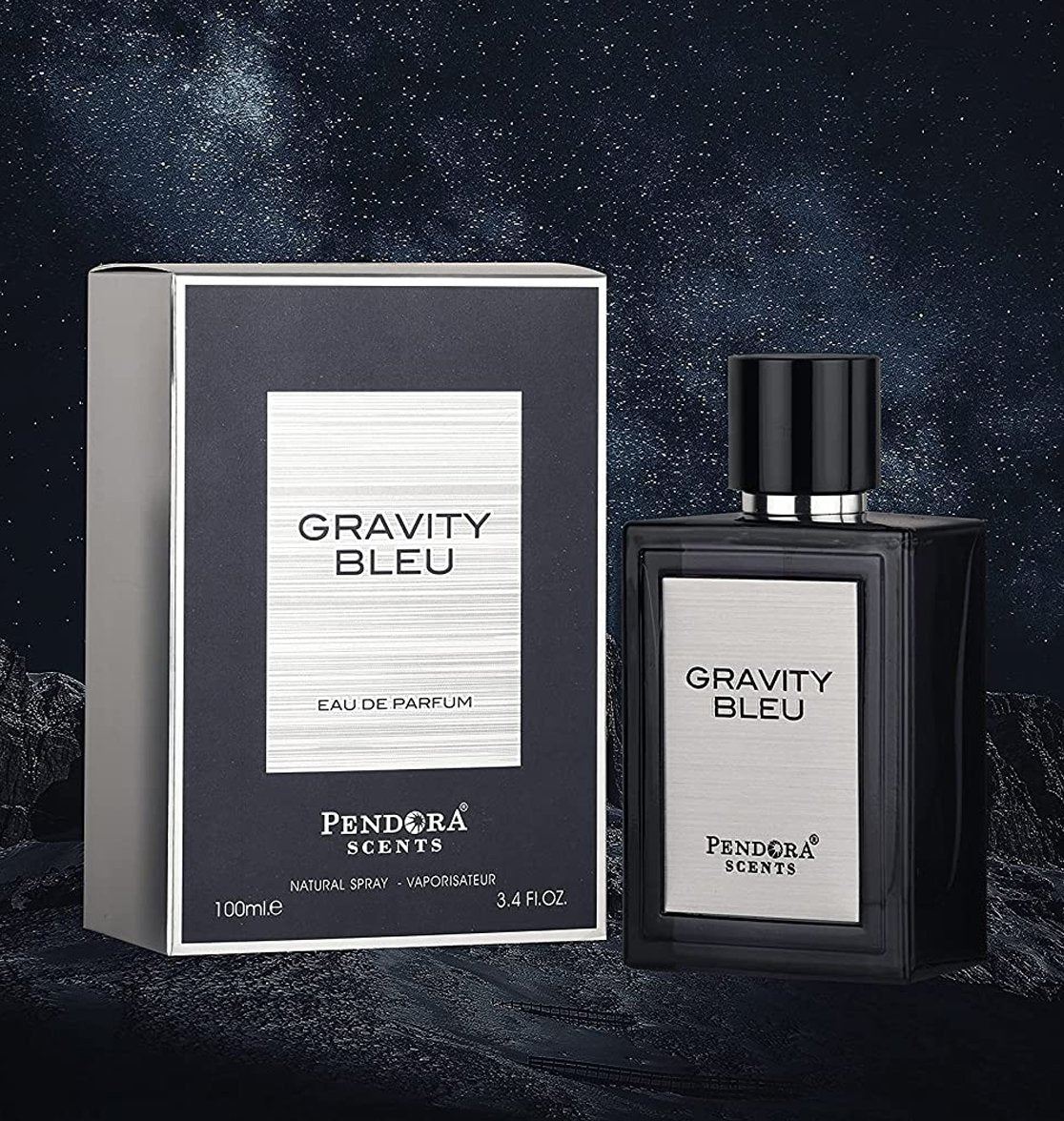 Pendora Scents Gravity Bleu Eau De Parfum 100ml 3.4 Fl.oz. Masculine Fragrance | Long Lasting