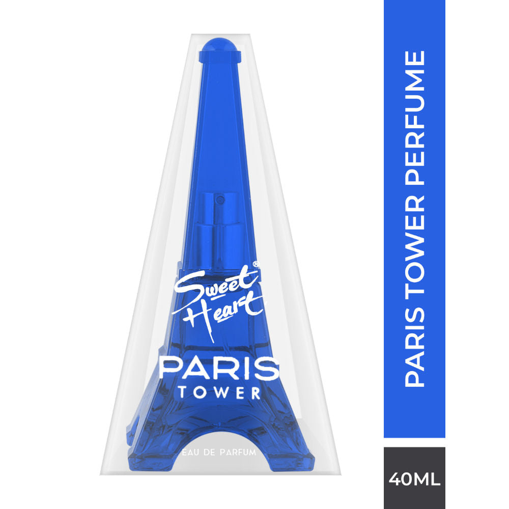 Sweet Heart Blue Paris Tower Eau De Parfum 40ml 1.3 Fl.oz.