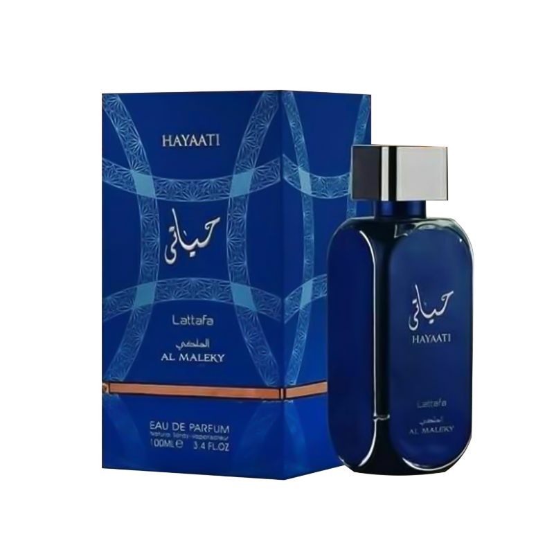 Lattafa Hayaati Al Maleky Eau De Parfum 100ml 3.4 Fl.oz. For Men Luxury Fragrance | Long Lasting