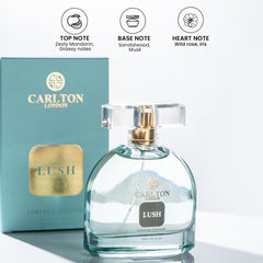 CARLTON LONDON PERFUME LIMITED EDITION LUSH PERFUME FOR WOMEN 100ML 3.4 FL.OZ.