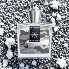 La French War Zone Pour Homme Eau De Parfum 100ml 3.4 Fl.oz. | Long Lasting & Unisex Fragrance