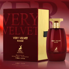 VERY VELVET ROUGE BY MAISON ALHAMBRA EAU DE PARFUM 100ML 3.4 FL.OZ. FOR WOMEN