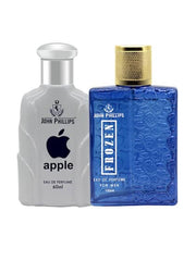 John Phillips Apple Eau De Perfume 60ml 2 Fl.oz. & Frozen Eau De Perfume 100ml 3.4 Fl.oz. For Men & Women | Combo Of 2