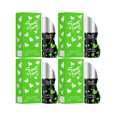 Sweet Heart Green Eau De Perfume 4pcs 180ml 6.0 Fl.oz.