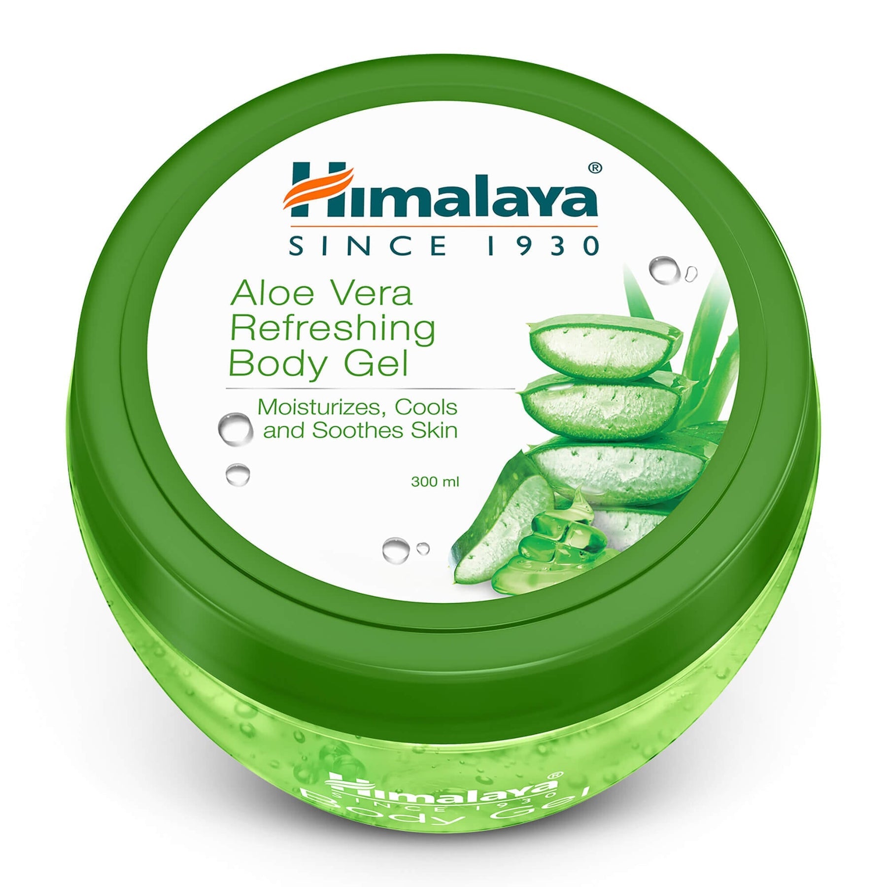 Himalaya Aloe Vera Refreshing Body Gel, Moisturizes, Cools And Soothes Skin | 300ml