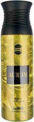 Ajmal Aurum Femme & Sacred Love Deodorant 200ml 6.7 Fl.oz. Each X2 And Aretha Eau De Parfume 50ml 1.6 Fl.oz. For Women