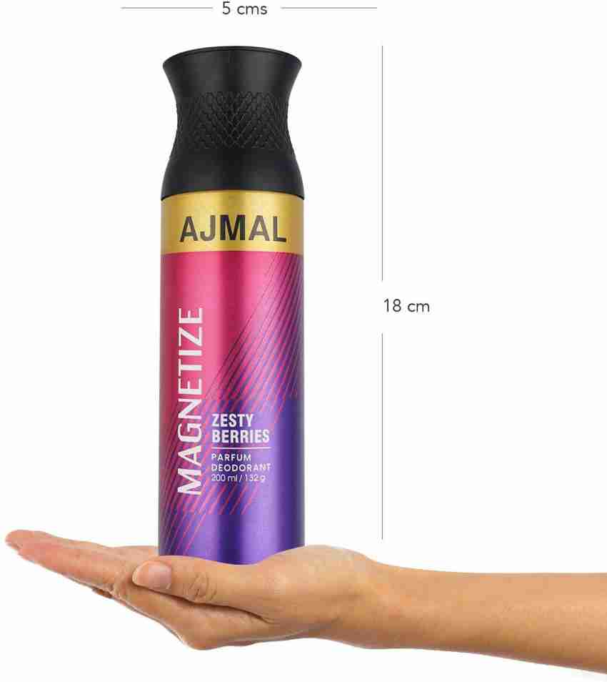 Ajmal Yearn Eau De Parfum 50ml 1.6  &  Fl.oz. & Magnetize Deodorant 200ml 6.7 Fl.oz. | For Unisex Combo Of 2