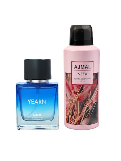 Ajmal Yearn Eau De Parfum 50ml 1.6 Fl.oz. & Neea Perfume Deodorant 150ml 5 Fl.oz. | For Men & Women