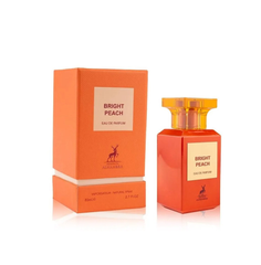 BRIGHT PEACH BY MAISON ALHAMBRA EAU DE PARFUM 80ML 2.7 FL.OZ. UNISEX FRAGRANCE