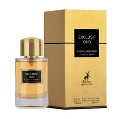 EXCLUSIF OUD BY MAISON ALHAMBRA EAU DE PARFUM FOR MEN & WOMEN 100ML 3.4 FL.OZ.