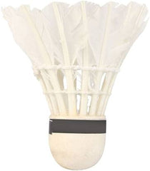 Agnolia Badminton Feather Shuttlecock , Fine & Furnished Quality | White , Pack Of 3 , Made Of Imported Cork Base