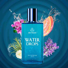 John Phillips Water Drops 125ml 4.2 Fl.oz. & Bon Voyage Eau De Parfum100ml 3.4 Fl.oz. | Combo Of 2 Fragrances For Men