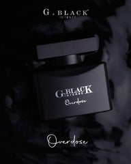 G. Black Intense Overdose Eau De Parfum 100ml 3.4 Fl.oz. Men Fragrance | Long Lasting