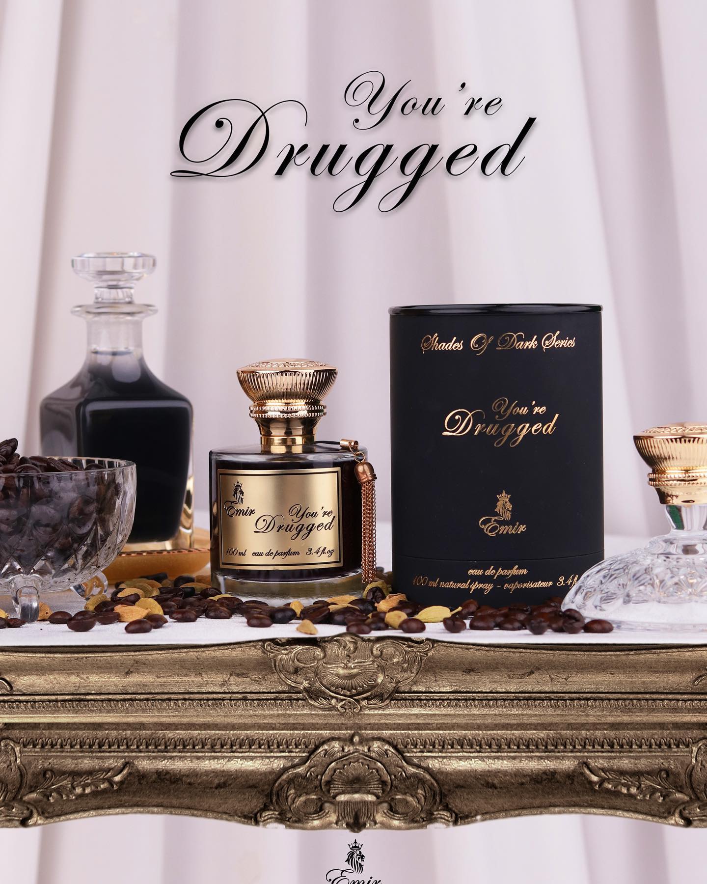 Emir You're Drugged Eau De Parfum 100ml 3.4 Fl.oz. Unisex Luxury Fragrance | Long Lasting