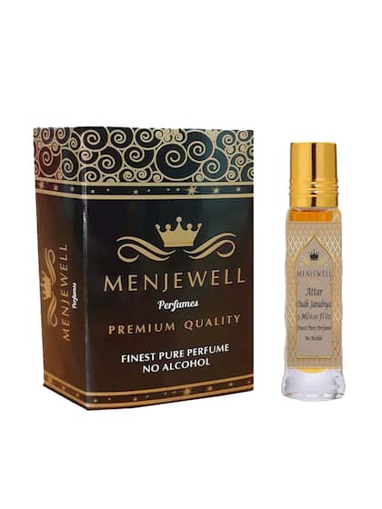 Menjewell Oudh Janabiya Attar Perfume 3ml 0.1 Fl.oz. Alcohol Free | Long Lasting