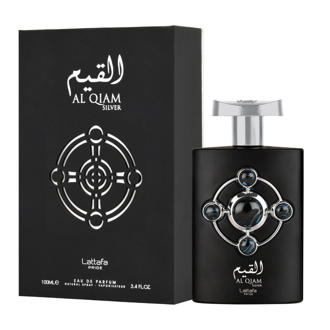 Lattafa Pride Al Qiam Silver Eau De Parfum 100ml 3.4 Fl.oz. For Men & Women