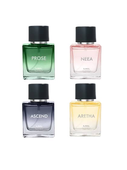 Ajmal Ascend + Prose + Aretha + Neea Eau De Parfum 50ml 1.6 Fl.oz. Each Pack Of 4 | For Unisex