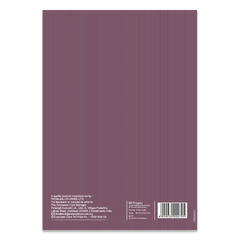 Patanjali Gyanpath Notebook (16.5x23.5 Cm) Purple, 96pages Four Line, Pack Of 1