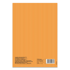 Patanjali Gyanpath Notebook (16.5x23.5 Cm) Orange 96pages Single Line, Pack Of 1
