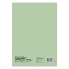 Patanjali Gyanpath Notebook (16.5x23.5 Cm) Green,172pages Square, Pack Of 1