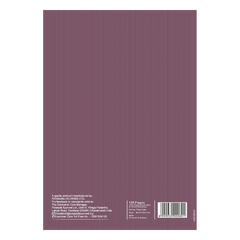 Patanjali Gyanpath Notebook (16.5x23.5 Cm) Purple, 120pages Four Line, Pack Of 1