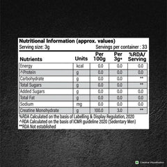 Patanjali Nutrela Sports Creatine Monohydrate, 100gm, Pack Of 1