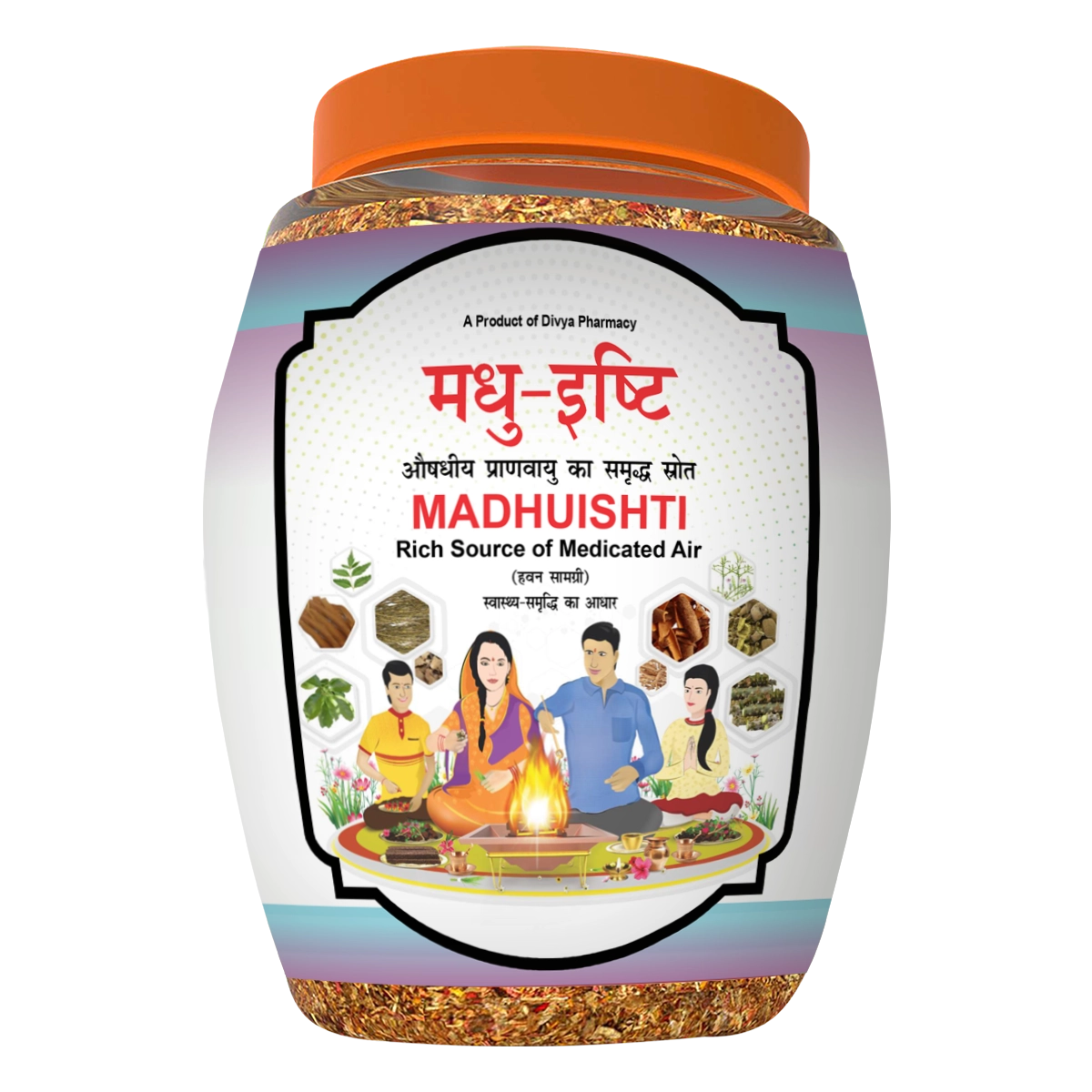 Patanjali Divya Madhuishti (Hawan Samagri)400gm Each (12 Pcs) 4.8kg