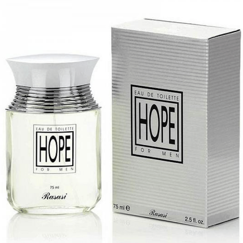 Rasasi Hope For Men Eau De Toilette 75ml 2.5 Fl.oz. Long Lasting | Gift For Husband