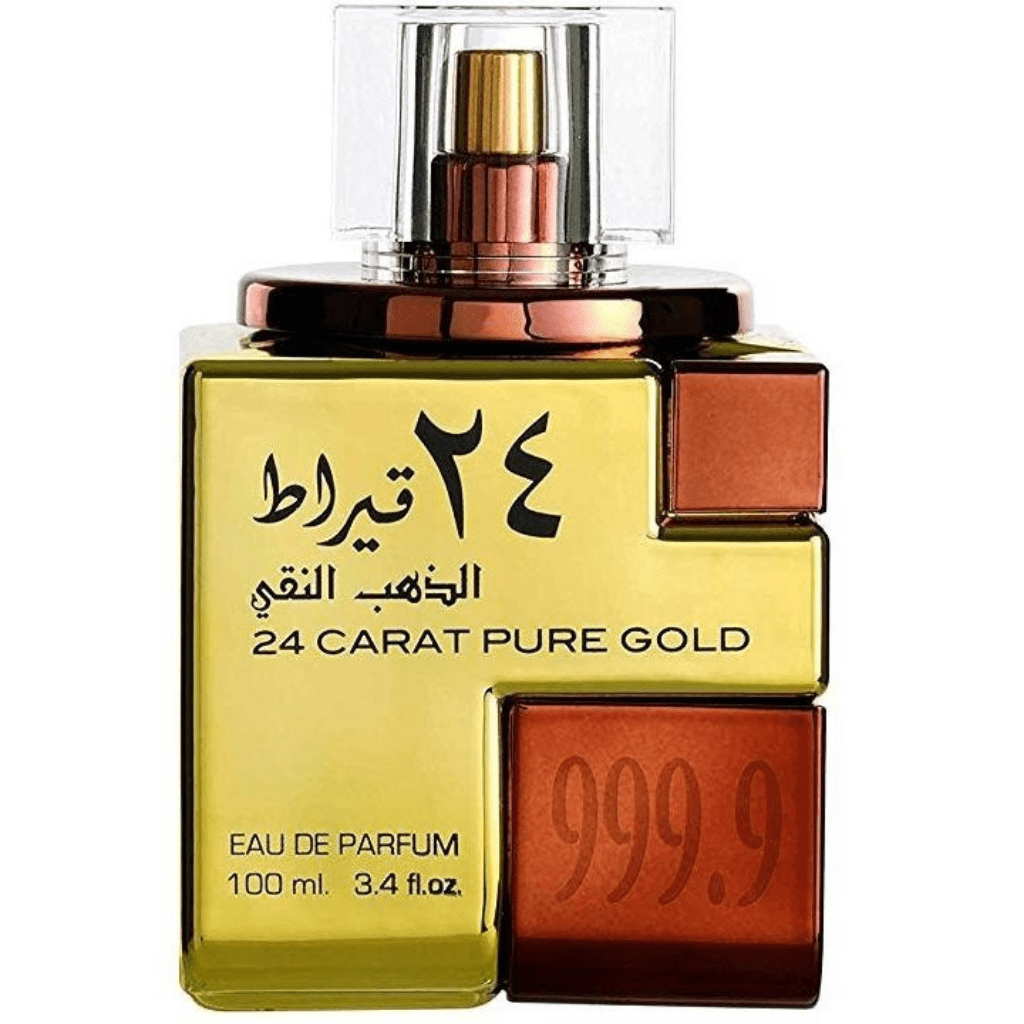 Lattafa 24 Carat Pure Gold Eau De Parfum 100ml 3.4 Fl.oz. Unisex Fragrance | Long Lasting