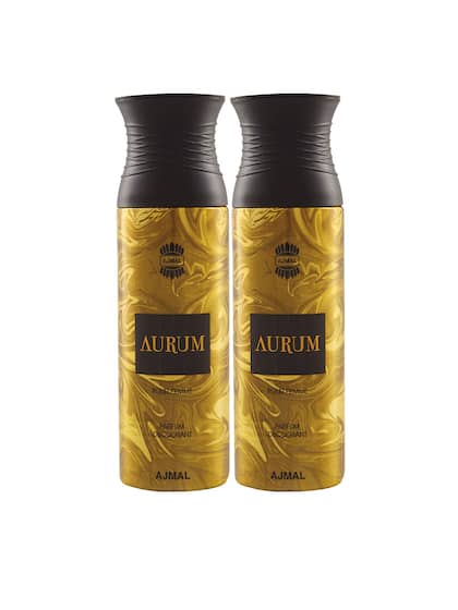 Ajmal Aurum Pour Femme Parfum Deodrant 200ml 6.4 Fl.oz. Each Pack Of 2 | Perfect Gift For Girlfriend