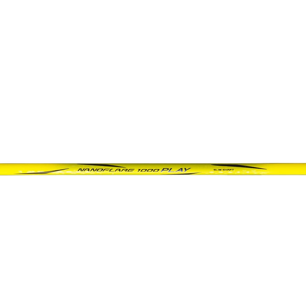 Yonex NANOFLARE 1000 PLAY Badminton Racquet, 4U 5G, Colour - Lightning Yellow, Grip Size - 4 Inches, Material - Graphite