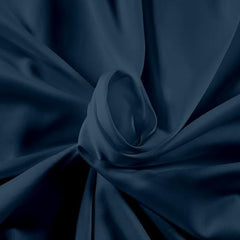 King Size Plain Bedsheet Set Includes Pillow Covers - 108x108 Inch, Navy Blue | Soft & Breathable Fabric - Vibrant Bedding For Stylish Bedrooms