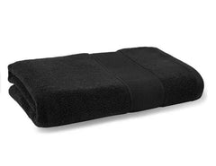 Bezzilish Home Extra Large Size Cotton Towel 700 Gsm (Black)