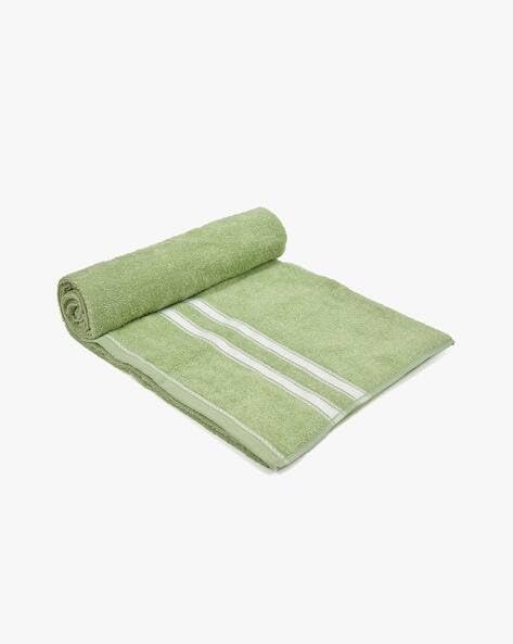 Lavone Premium Cotton Bath Towels 450 Gsm (Olive Green) - Pack Of 1