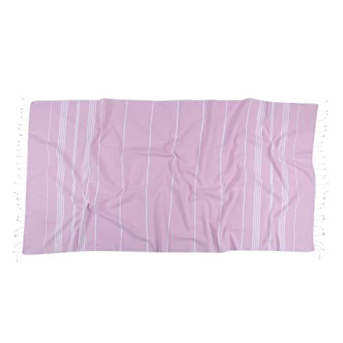 Haber Extra Large 100% Cotton Bath Towel 350 Gsm | Quick Absorption & Faster Drying Towel (Pink)