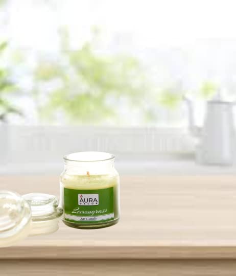 LEMON GRASS FRAGRANCE JAR CANDLE | PERFECT FOR COUPLES DATE CANDLES LIGHT