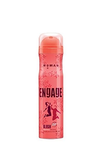 Engage M1 Perfume Spray For Men 120ml 4 Fl.oz. & Blush Bodylicious Deodorant Spray For Women 150ml 5 Fl.oz.