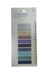 Sticky Note Tabs, Colored Writable & Repositionable Book Flags Tabs Strip Index Tabs - No 1