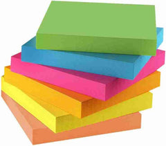 Sticky Notes Memo Pad Paper | Colorful Notepads For Stationery Supplies, 400 Sheet (5 Color)