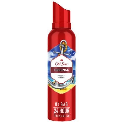 Old Spice Original Long Lasting Freshness Deodorant Perfume Body Spray For Men 140ml 4.7 Fl.oz.