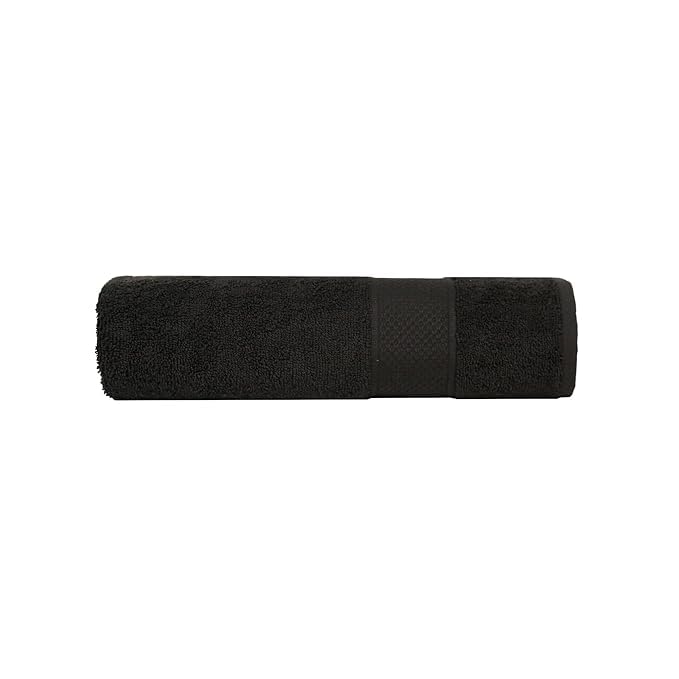 Lrsdaa 100% Cotton Soft Bath Towel 500 Gsm | Men & Women Bath Towel (Black)