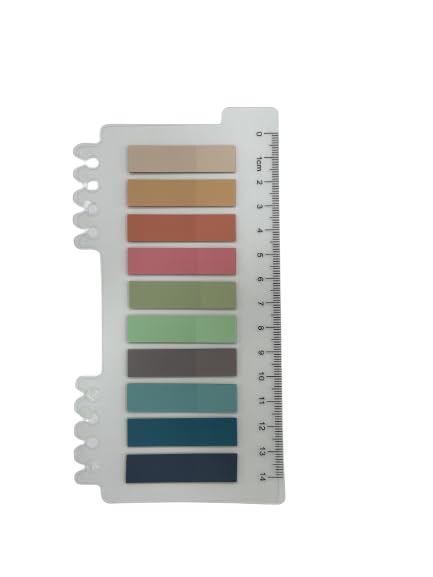 Sticky Note, Colored Writable & Repositionable Book Flags Tabs Strip Index Tabs - No 7