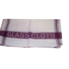 G 1 Glass Cleaning Duster Wet Dry Cotton Cleaning Cloth/Mop 400 Gsm | Pack Of 10