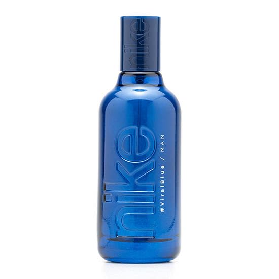 Nike Viralblue Man Eau De Toilette Long Lasting Perfume 100ml 3.4 Fl.oz. | Perfect Birthday Gift For Brother