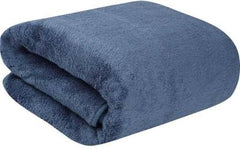 Jiqop 100% Bamboo Large Size Bath Towel 500 Gsm | Ultra Soft, Absorbent, Light Weight, & Quick Dry Towel (Dark Blue)