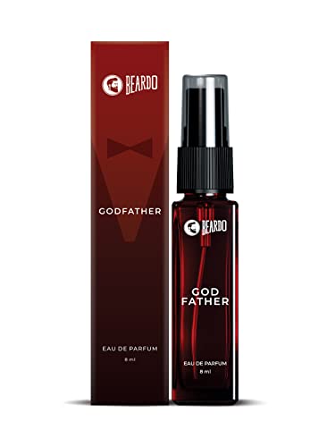 Beardo Godfather Eau De Parfum 8ml 0.2 Fl.oz.| Best Suited For Functions | Long Lasting Men Fragrance