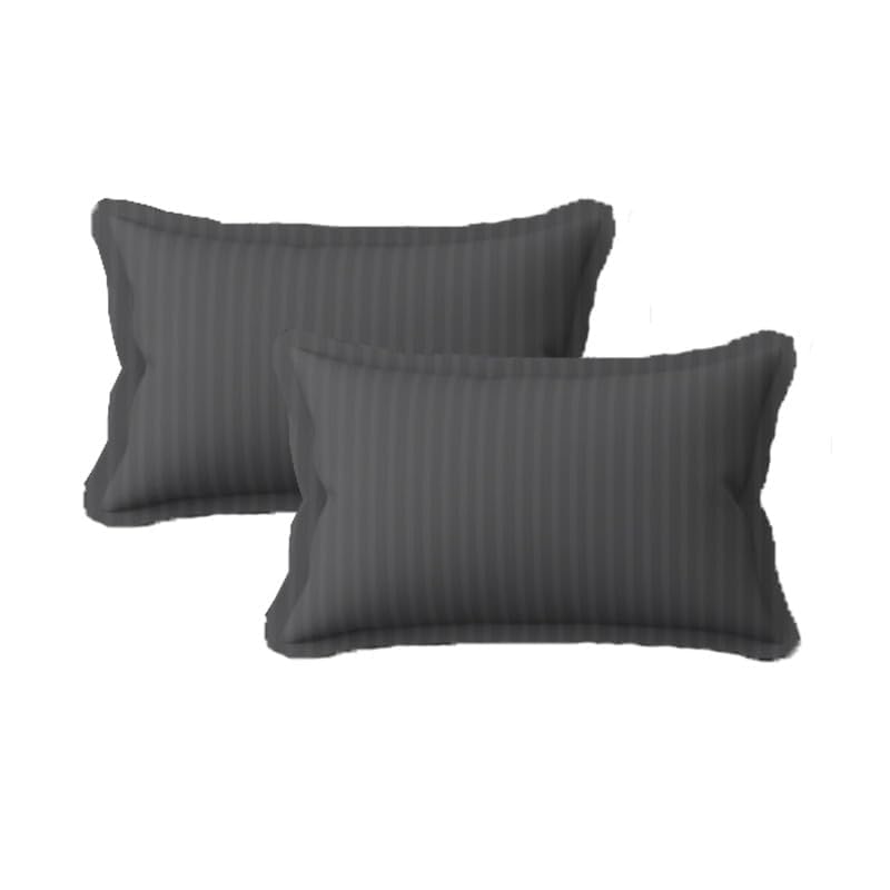 Wrinkle Resistant King Size Bedsheet With 2 Pillow Cover - 108 X 108 Inches, Grey | Smooth, Breathable, Comfortable Double Bedsheet